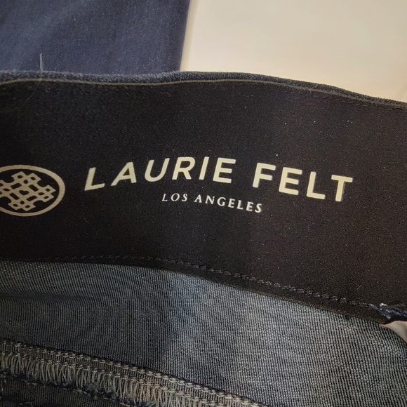 Laurie Felt Women's Cambré Denim Ankle Skinny Pull-on Jeans Small 6/8 - Picture 4 of 13